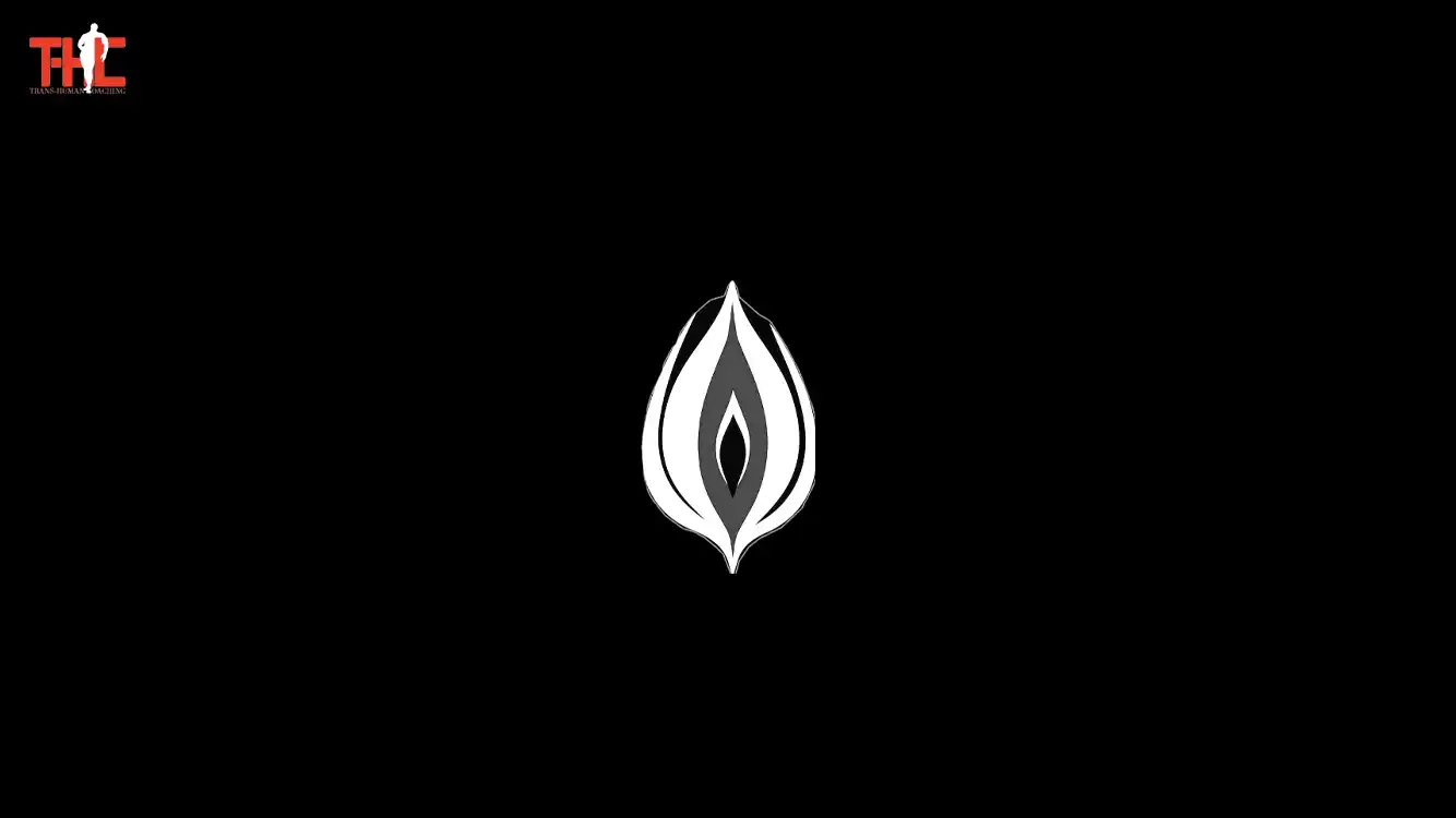 immagine grafica che mostra una fiamma o una vulva